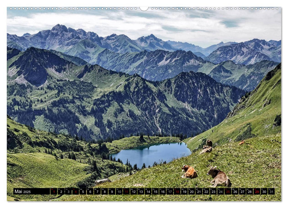 Allgäu - Natur pur (CALVENDO Premium Wandkalender 2025)