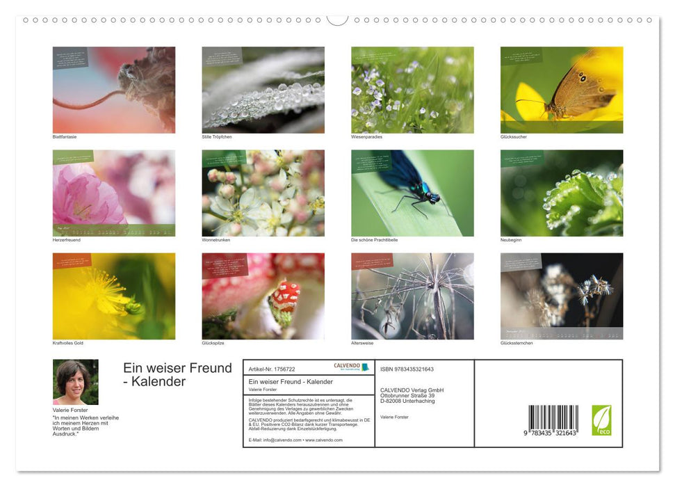 Ein weiser Freund - Kalender (CALVENDO Premium Wandkalender 2025)