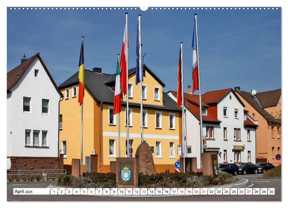 Groß Gerau vom Taxifahrer Petrus Bodenstaff (CALVENDO Wandkalender 2025)