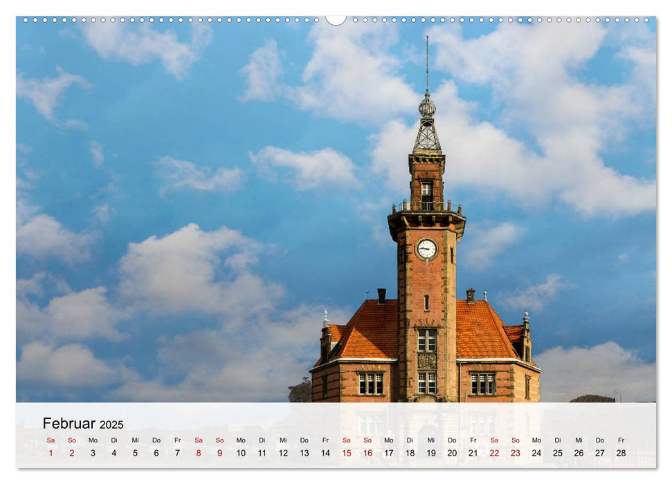 Metropolen an Rhein und Ruhr (CALVENDO Wandkalender 2025)