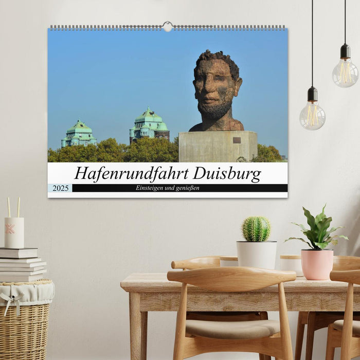 Hafenrundfahrt Duisburg (CALVENDO Wandkalender 2025)