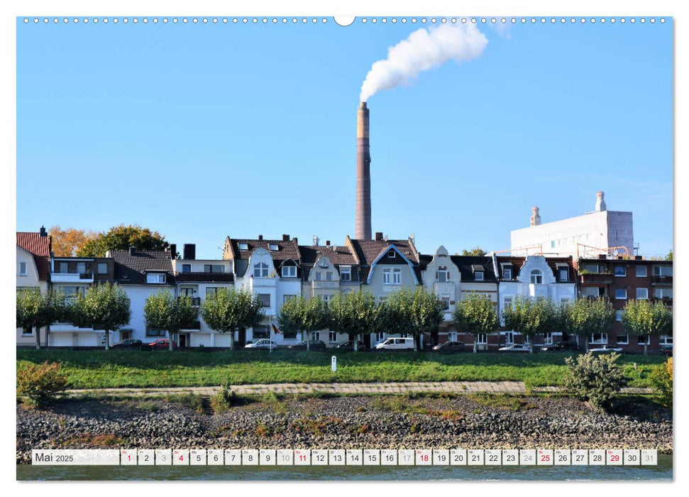 Hafenrundfahrt Duisburg (CALVENDO Wandkalender 2025)