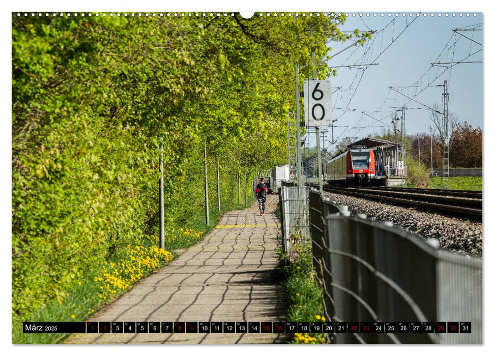 Unterhaching (CALVENDO Premium Wandkalender 2025)