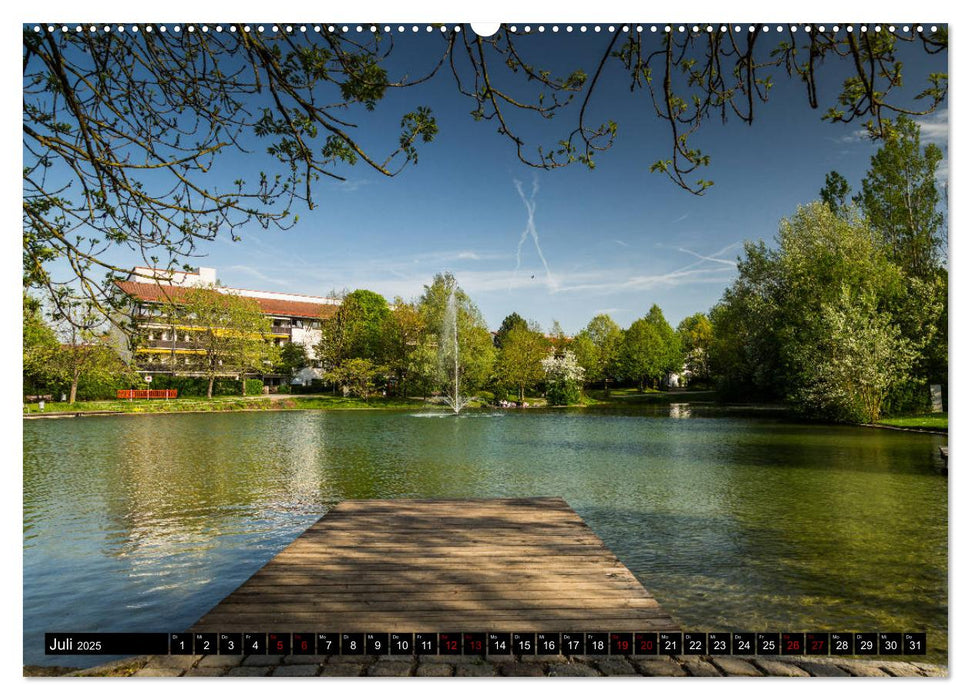 Unterhaching (CALVENDO Premium Wandkalender 2025)