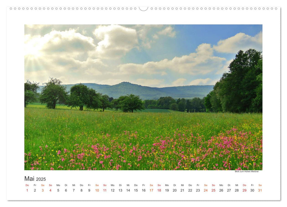 Nordhessen ist fotogen - Werra-Meißner - Edition (CALVENDO Premium Wandkalender 2025)