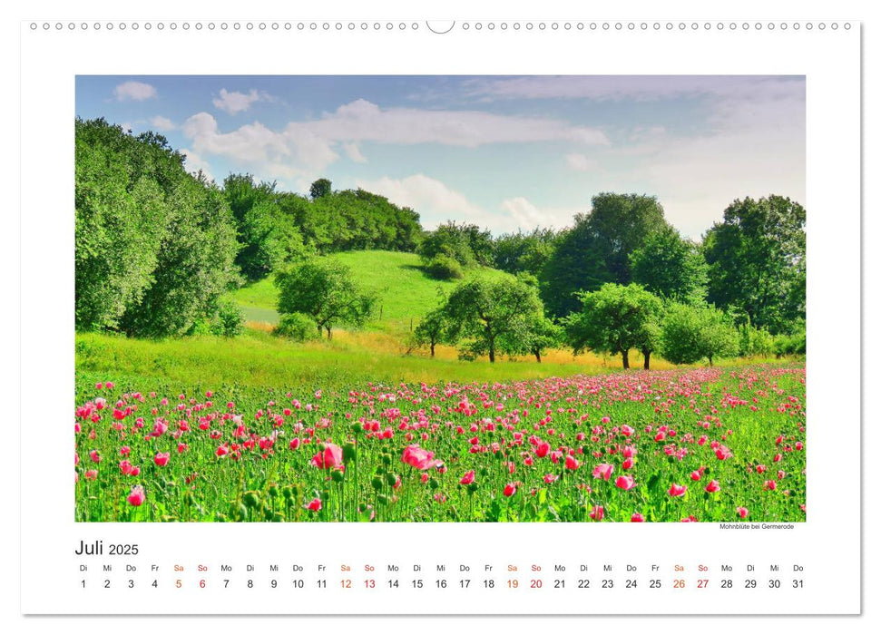 Nordhessen ist fotogen - Werra-Meißner - Edition (CALVENDO Premium Wandkalender 2025)