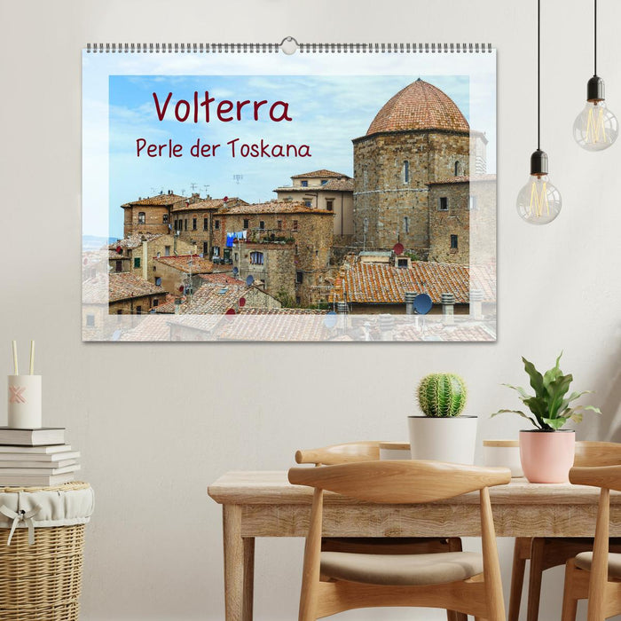 Volterra Perle der Toskana (CALVENDO Wandkalender 2025)