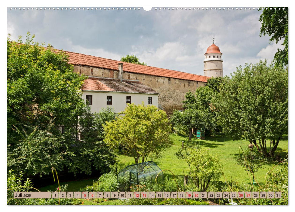 NÖRDLINGEN - Leben im Meteoritenkrater (CALVENDO Premium Wandkalender 2025)