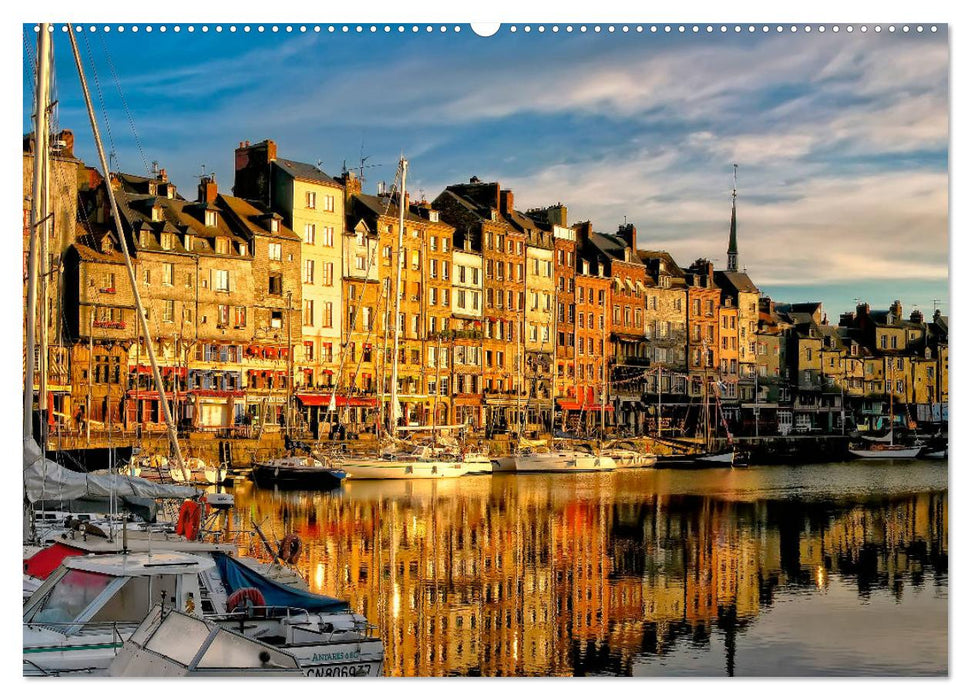 Honfleur - Bezauberndes Frankreich (CALVENDO Premium Wandkalender 2025)