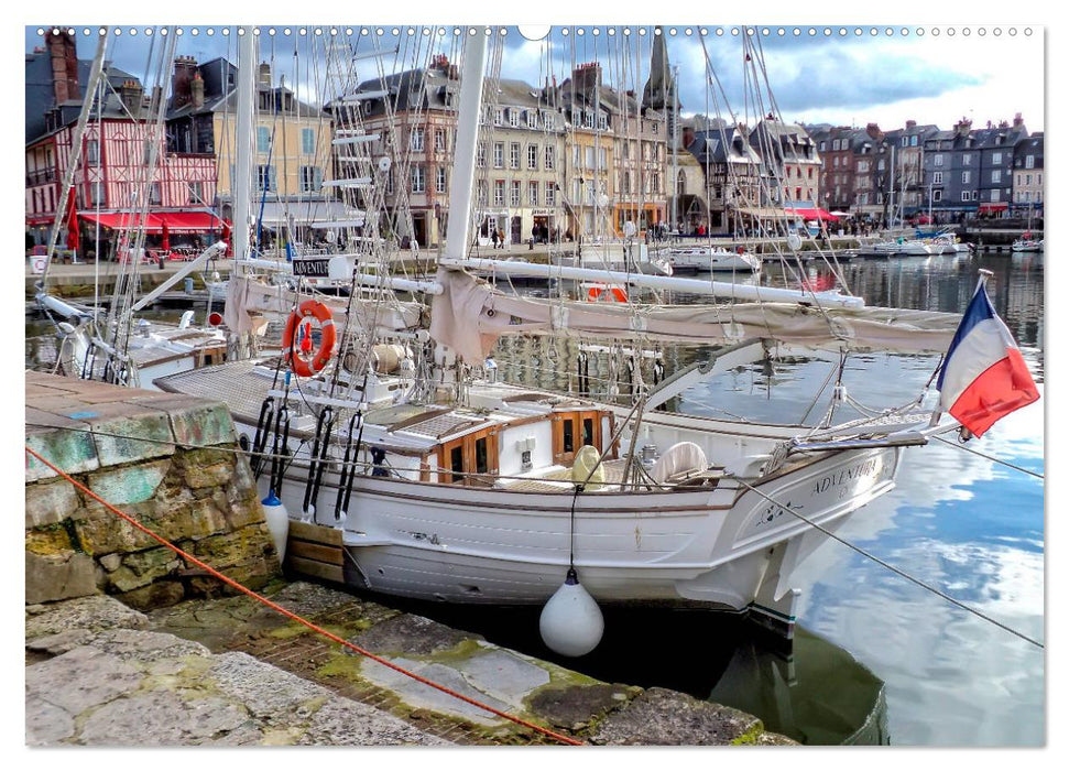 Honfleur - Bezauberndes Frankreich (CALVENDO Premium Wandkalender 2025)