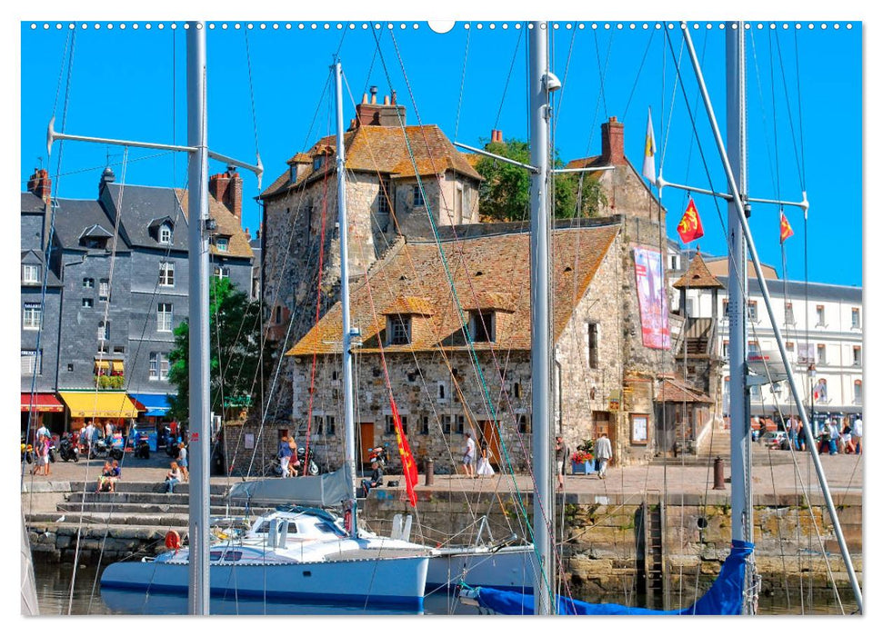 Honfleur - Bezauberndes Frankreich (CALVENDO Premium Wandkalender 2025)