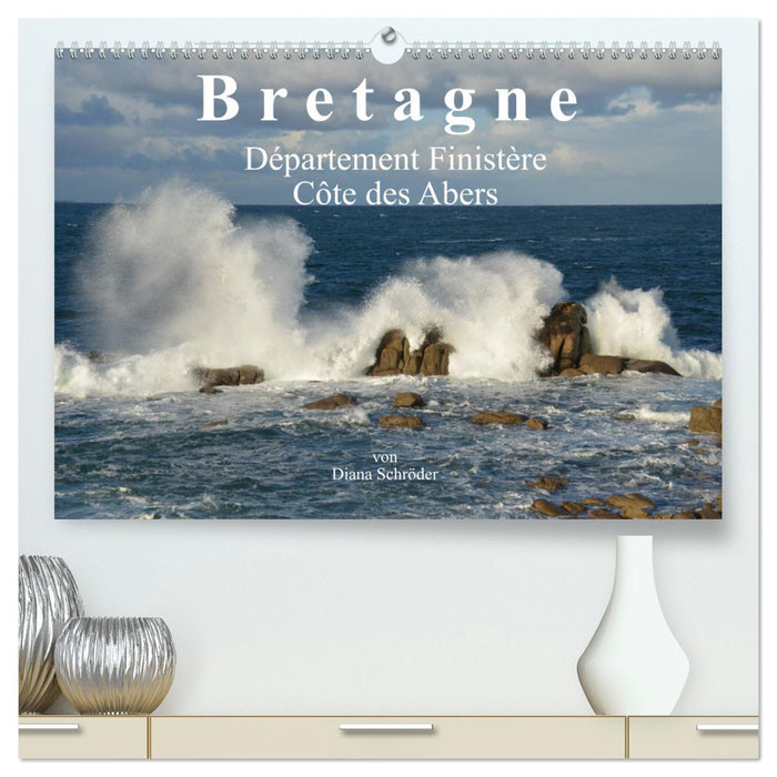 Bretagne. Département Finistère - Côte des Abers (CALVENDO Premium Wandkalender 2025)