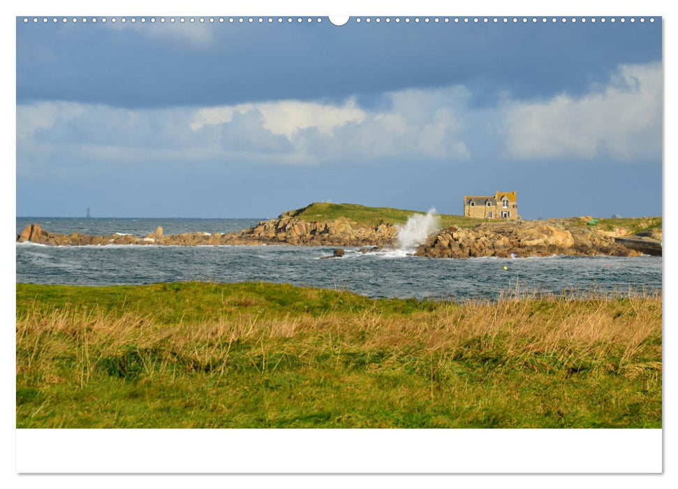 Bretagne. Département Finistère - Côte des Abers (CALVENDO Premium Wandkalender 2025)