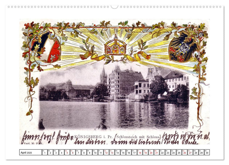 Gruss aus Königsberg (CALVENDO Premium Wandkalender 2025)