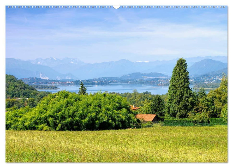 Lago di Varese - Eine der schönsten Seenlandschaften Italiens (CALVENDO Premium Wandkalender 2025)