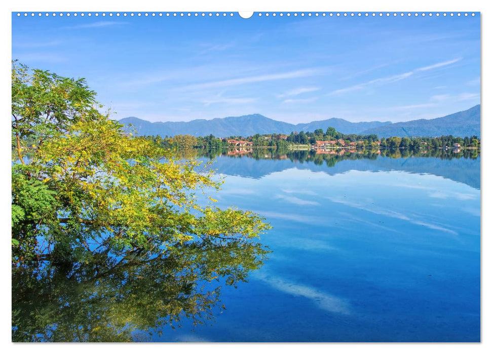 Lago di Varese - Eine der schönsten Seenlandschaften Italiens (CALVENDO Premium Wandkalender 2025)