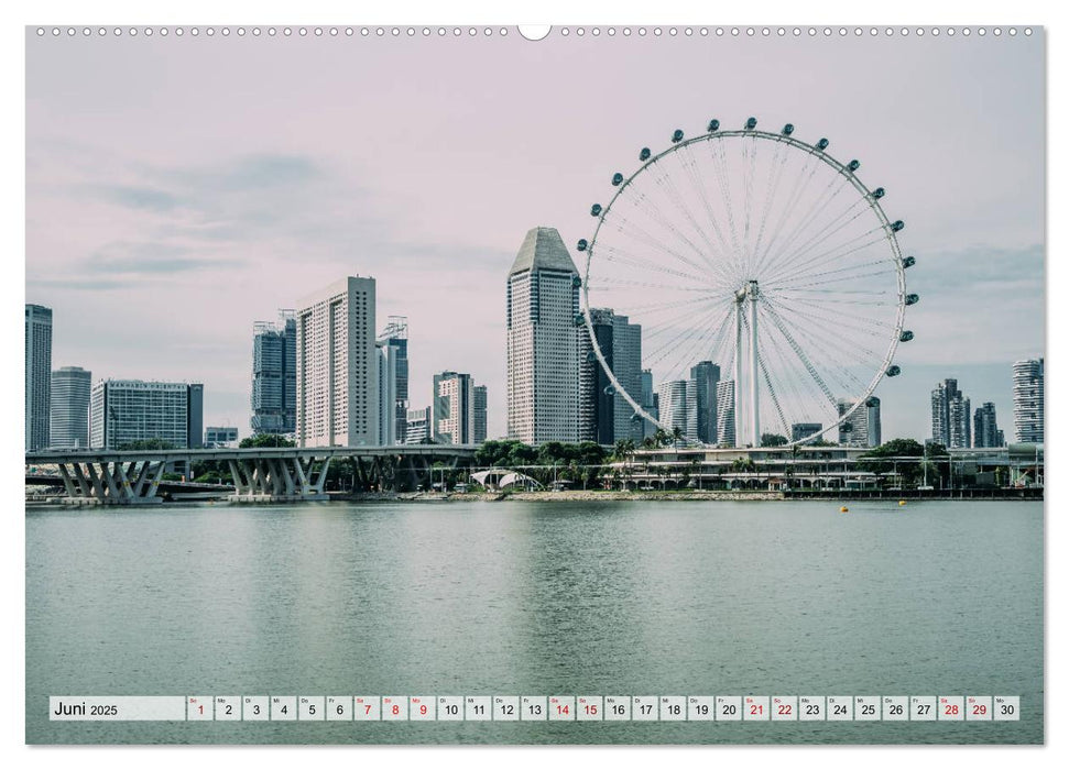 Singapur entdecken (CALVENDO Premium Wandkalender 2025)