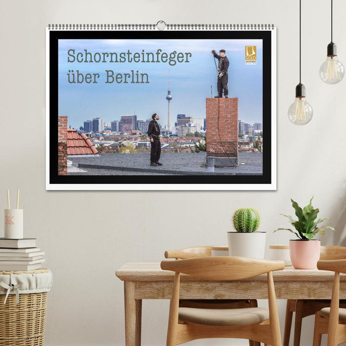 Schornsteinfeger über Berlin 2025 (CALVENDO Wandkalender 2025)