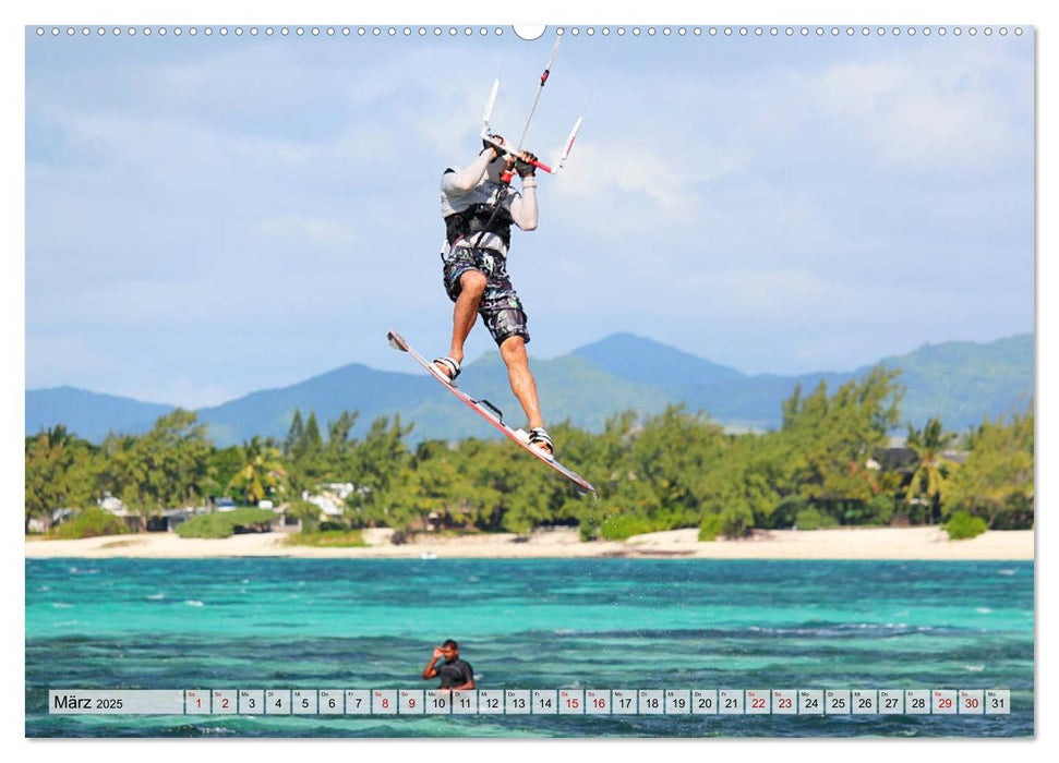 Kitesurfen - Action pur (CALVENDO Premium Wandkalender 2025)