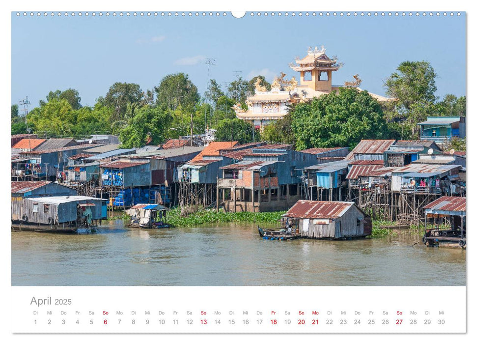 Vietnam – Der Süden (CALVENDO Premium Wandkalender 2025)