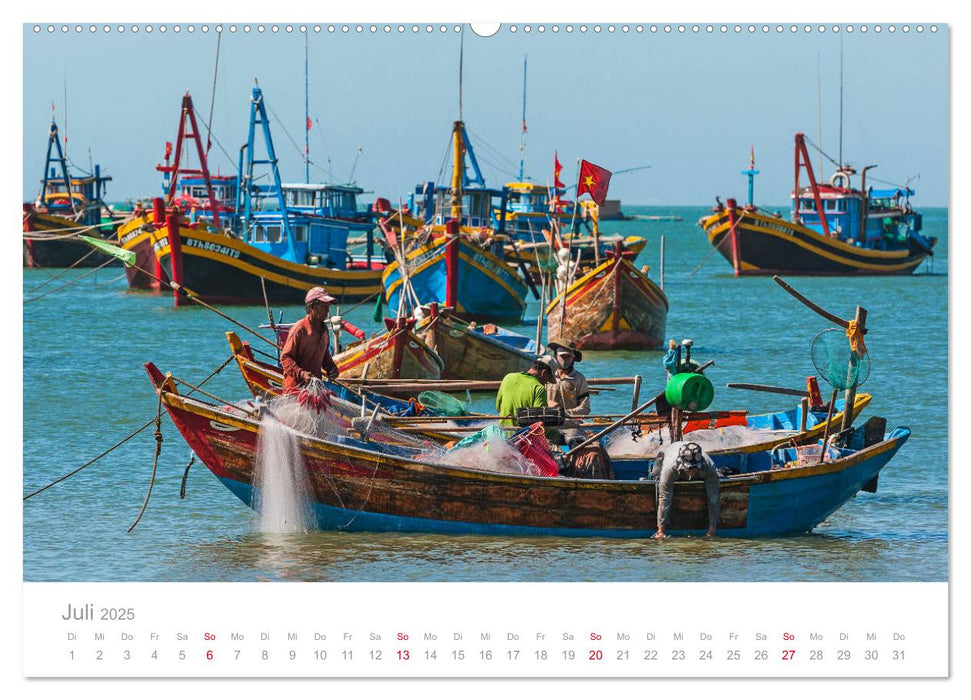 Vietnam – Der Süden (CALVENDO Premium Wandkalender 2025)