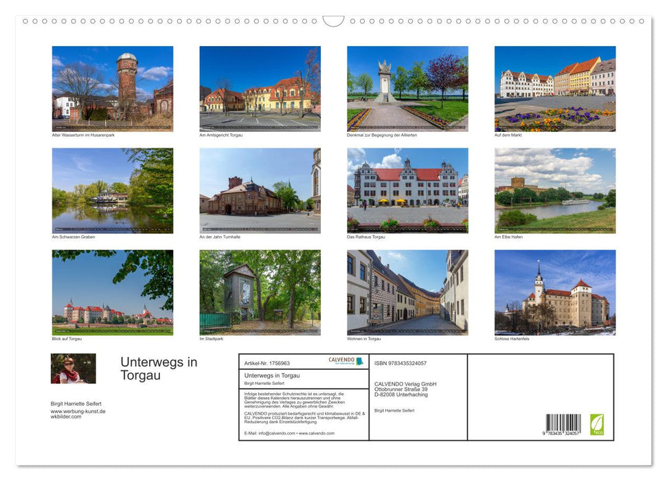 Unterwegs in Torgau (CALVENDO Wandkalender 2025)