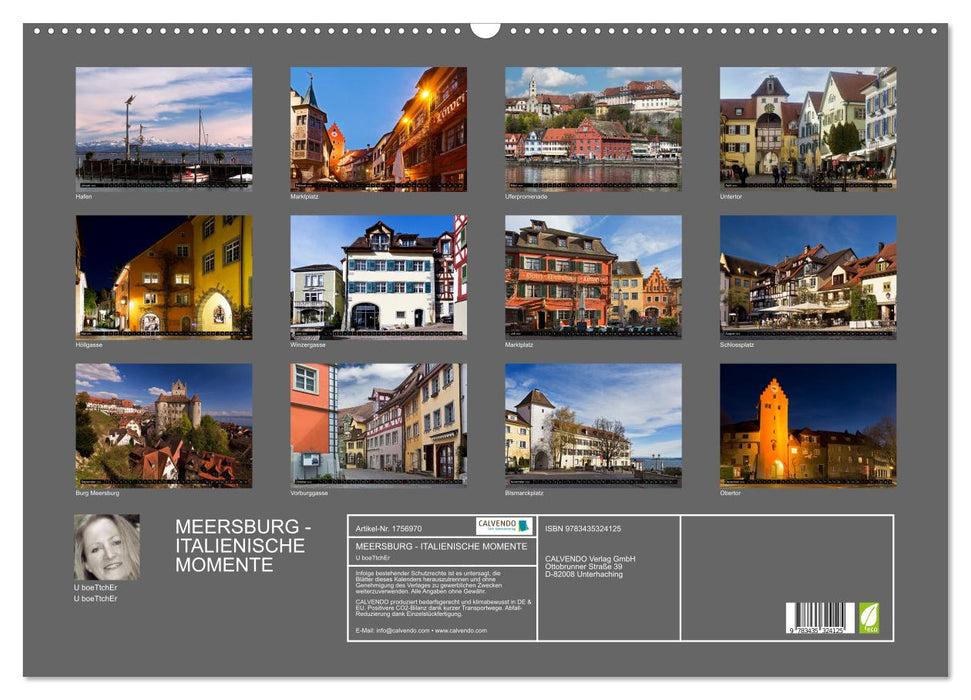 MEERSBURG - ITALIENISCHE MOMENTE (CALVENDO Wandkalender 2025)