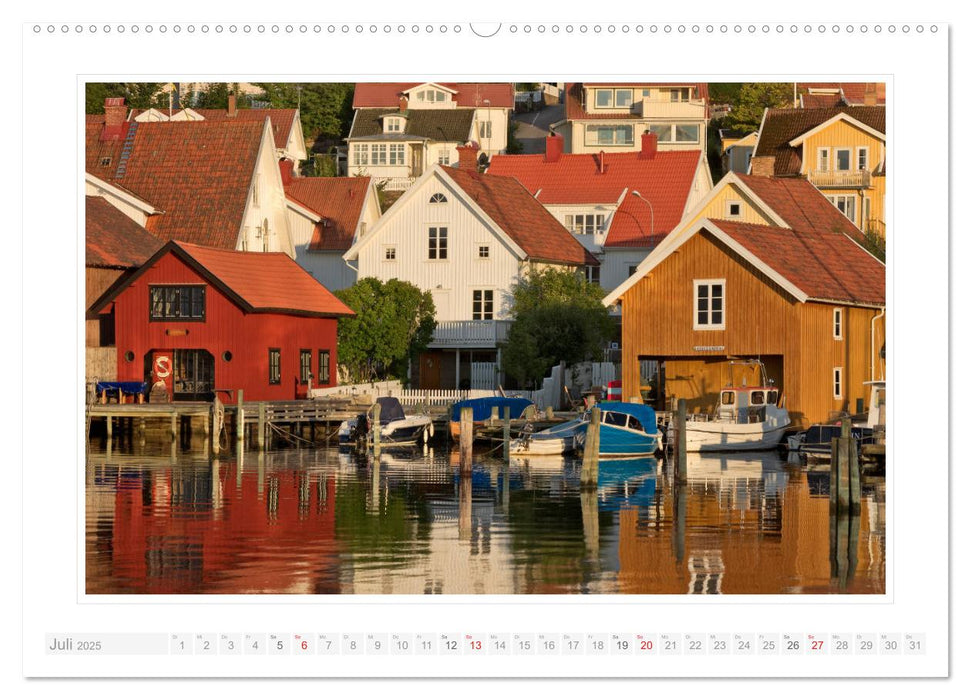 Bohuslän Fjällbacka - Hamburgsund - Grebbestad 2025 (CALVENDO Premium Wandkalender 2025)