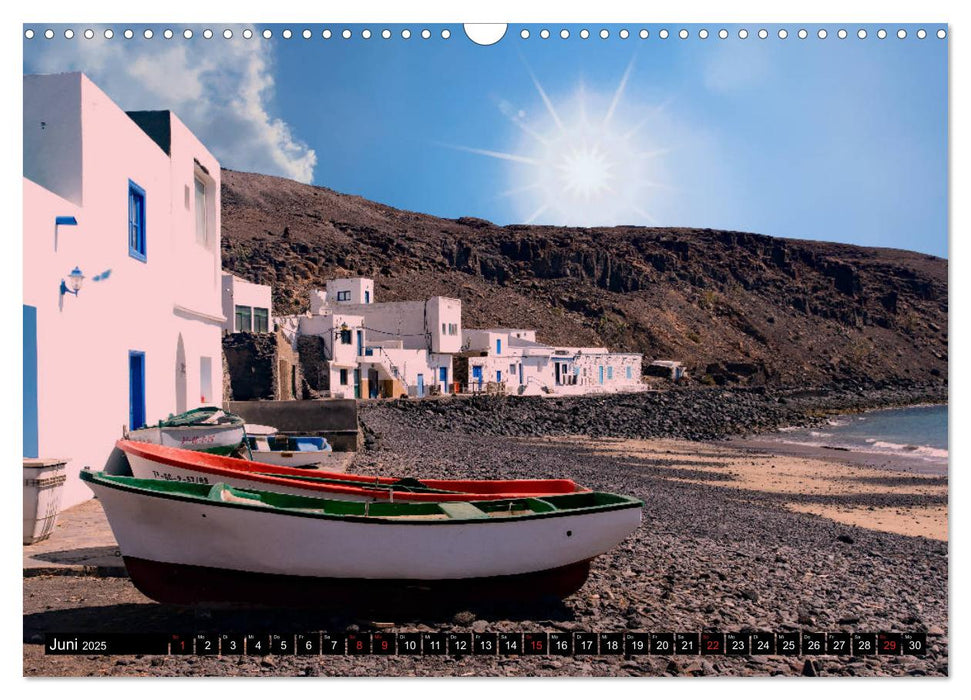 Fuerteventura - Hart am Wind (CALVENDO Wandkalender 2025)