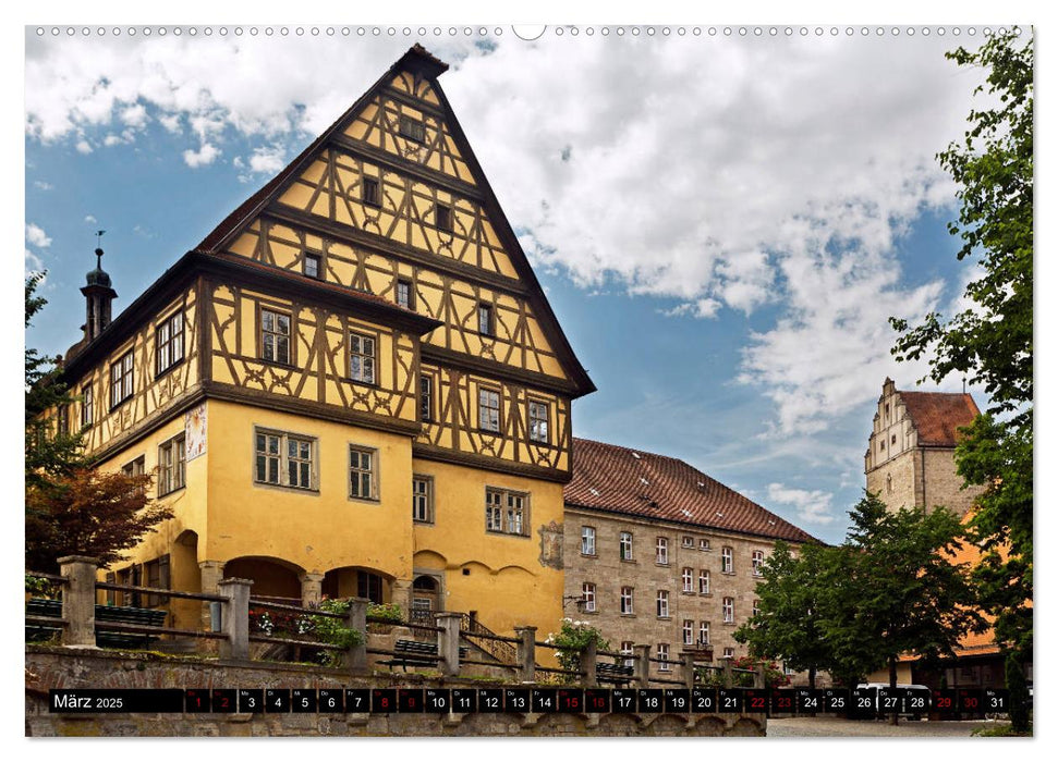 DINKELSBÜHL - ALTSTADT IMPRESSIONEN (CALVENDO Wandkalender 2025)