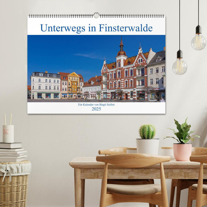 Unterwegs in Finsterwalde (CALVENDO Wandkalender 2025)