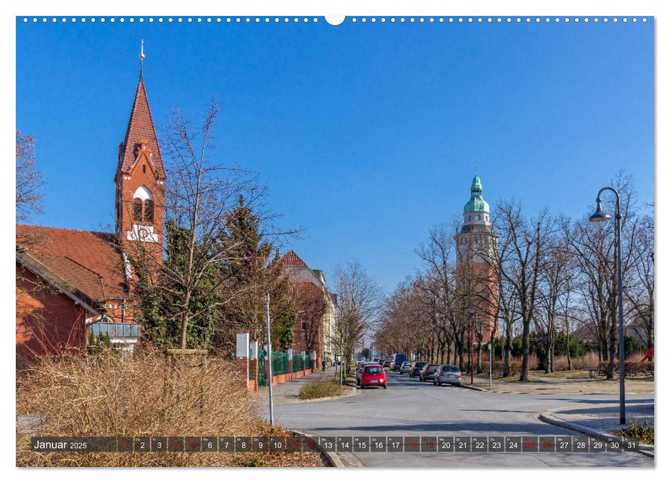 Unterwegs in Finsterwalde (CALVENDO Wandkalender 2025)