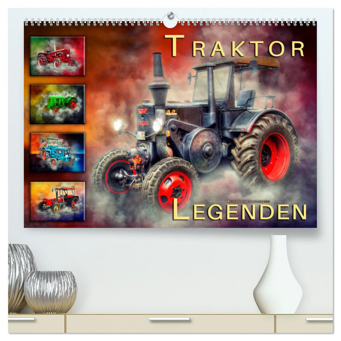 Traktor Legenden (CALVENDO Premium Wandkalender 2025)