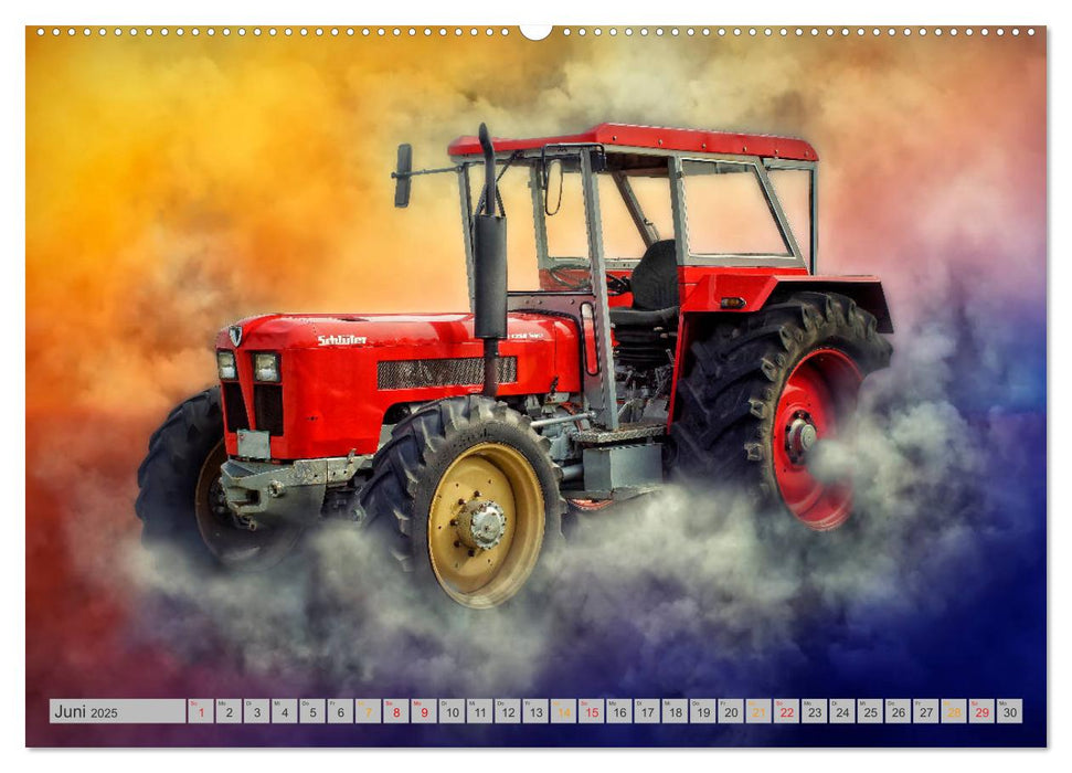 Traktor Legenden (CALVENDO Premium Wandkalender 2025)