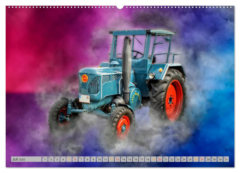 Traktor Legenden (CALVENDO Premium Wandkalender 2025)