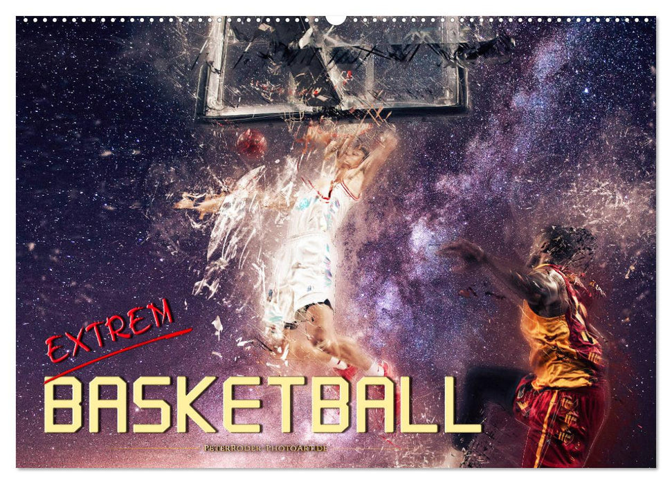 Basketball extrem (CALVENDO Wandkalender 2025)