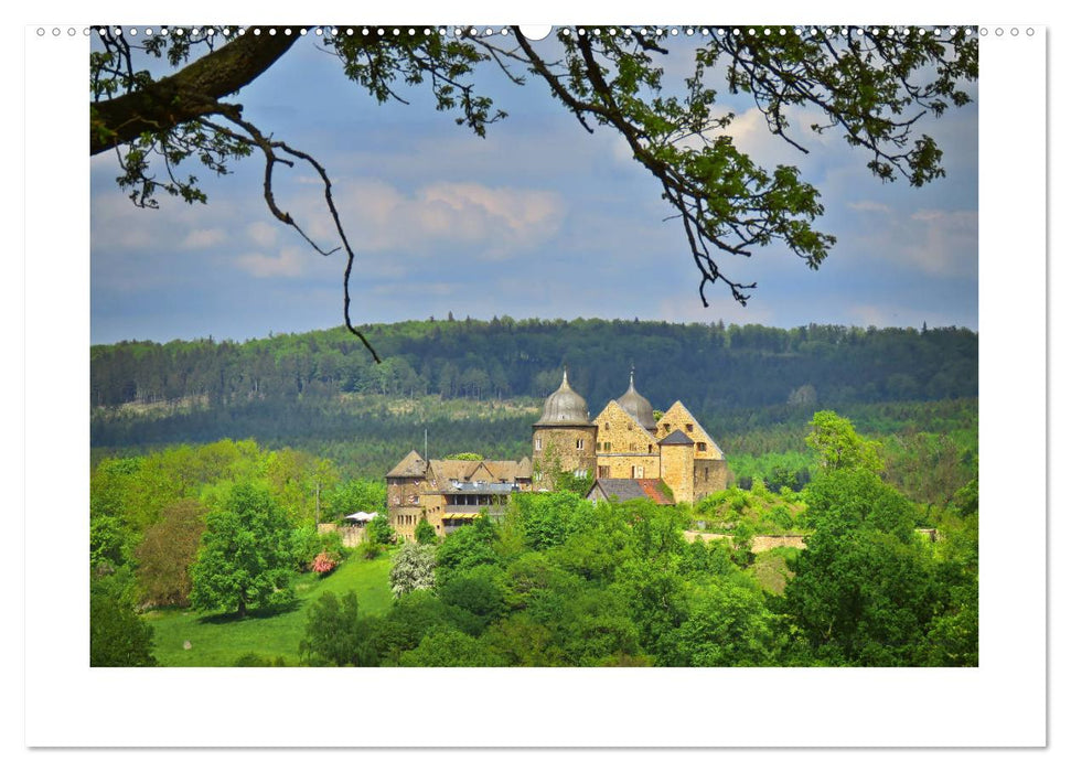 Nordhessen ist fotogen, Burgen und Schlösser (CALVENDO Wandkalender 2025)