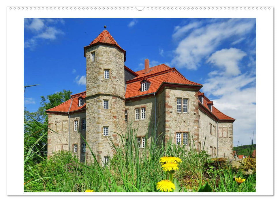 Nordhessen ist fotogen, Burgen und Schlösser (CALVENDO Wandkalender 2025)