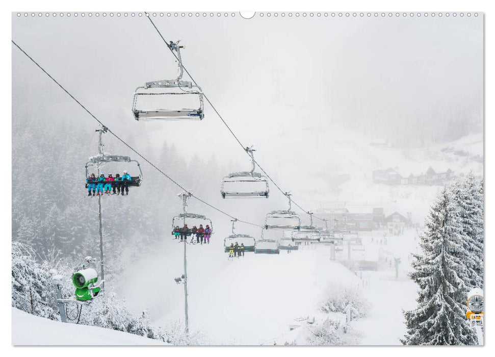 Leidenschaft Skifahren Winterberg / Sauerland (CALVENDO Premium Wandkalender 2025)