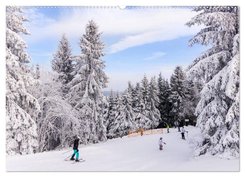 Leidenschaft Skifahren Winterberg / Sauerland (CALVENDO Premium Wandkalender 2025)