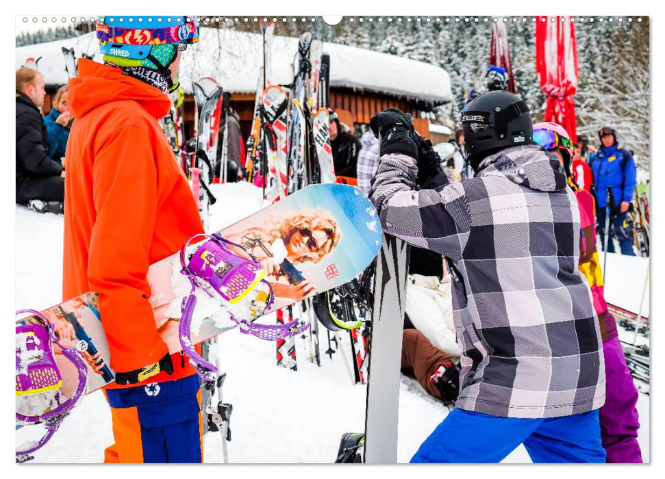 Leidenschaft Skifahren Winterberg / Sauerland (CALVENDO Premium Wandkalender 2025)