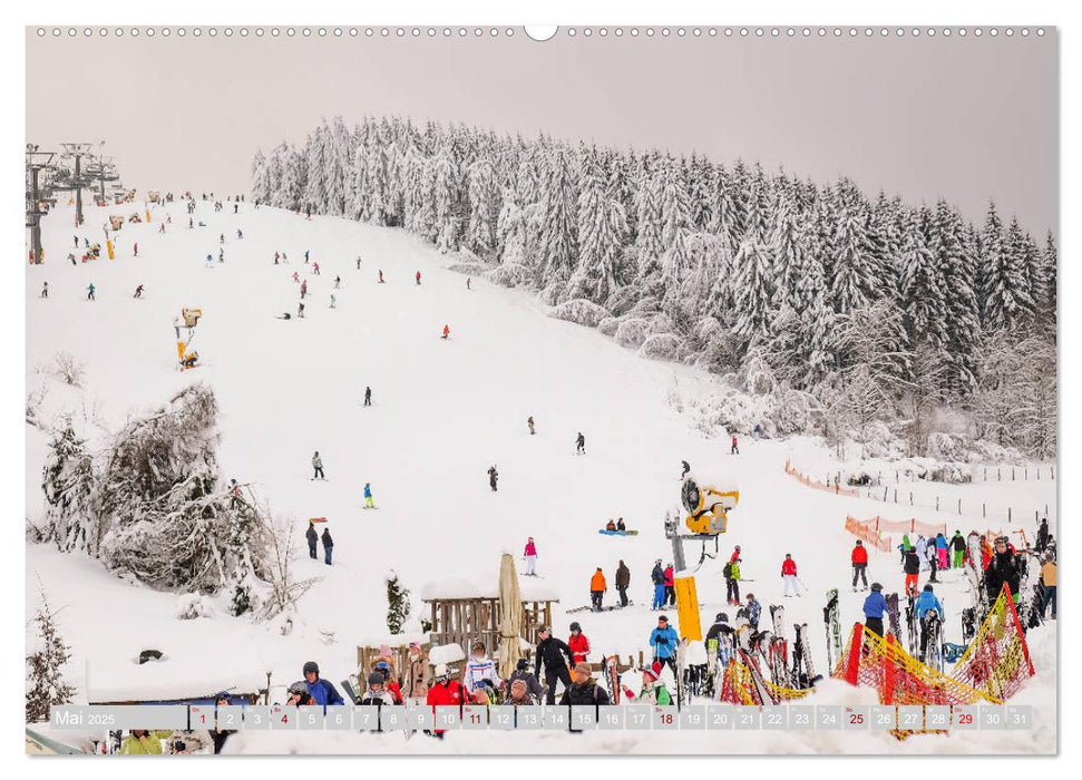 Leidenschaft Skifahren Winterberg / Sauerland (CALVENDO Premium Wandkalender 2025)