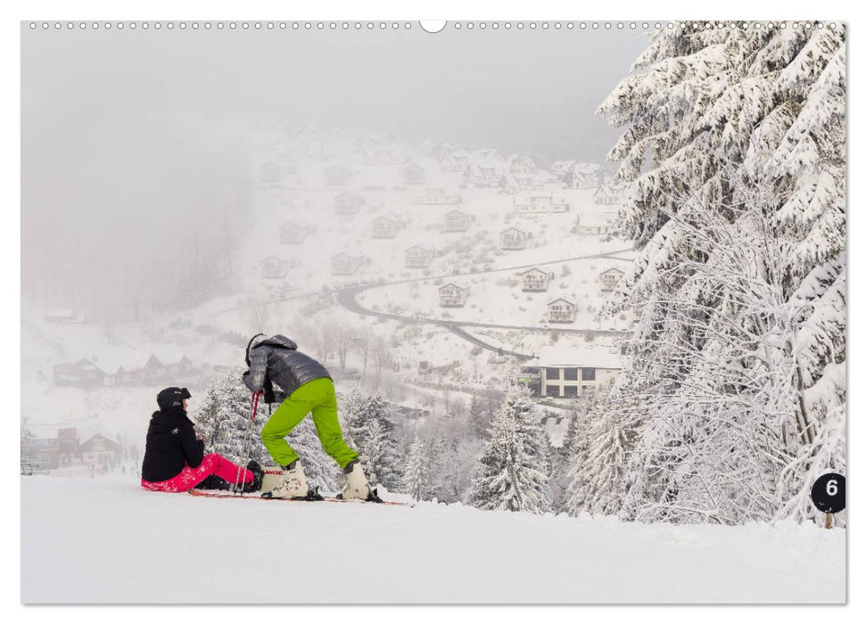 Leidenschaft Skifahren Winterberg / Sauerland (CALVENDO Premium Wandkalender 2025)