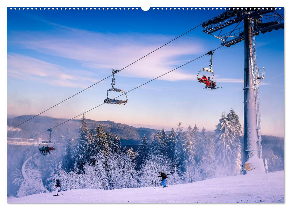 Leidenschaft Skifahren Winterberg / Sauerland (CALVENDO Premium Wandkalender 2025)