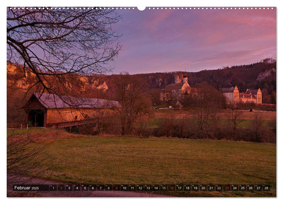 Kulturlandschaft Obere Donau (CALVENDO Premium Wandkalender 2025)