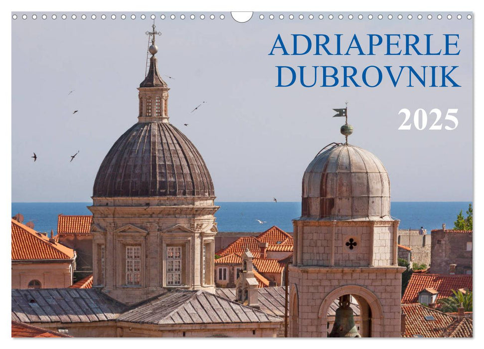 Adriaperle Dubrovnik (CALVENDO Wandkalender 2025)