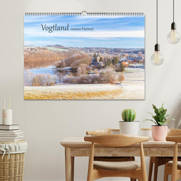 Vogtland - unsere Heimat (CALVENDO Wandkalender 2025)