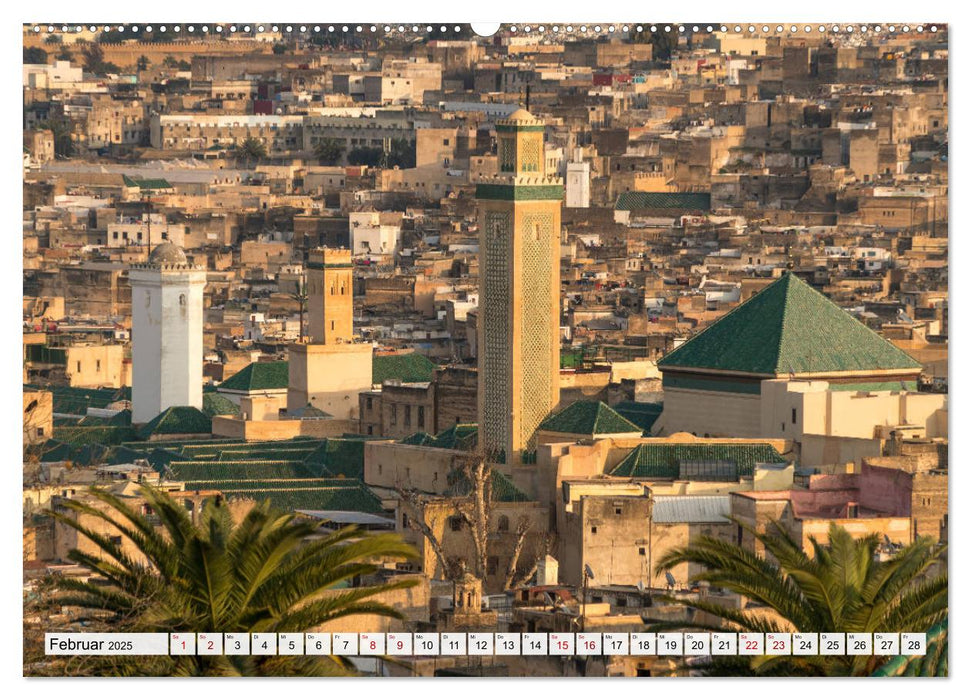 Marokko - Fes (CALVENDO Premium Wandkalender 2025)