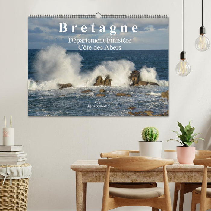 Bretagne. Département Finistère - Côte des Abers (CALVENDO Wandkalender 2025)