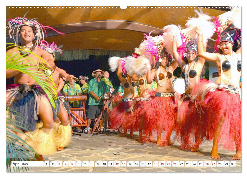 Rarotonga - Trauminsel im Südpazifik. (CALVENDO Wandkalender 2025)